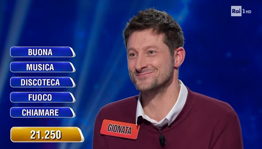 Chi è Gionata Tasini il nuovo campione de L’Eredità