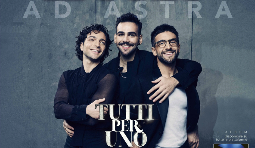 La scaletta delle canzoni de Il Volo al Forum di Assago a Milano, Ad Astra Tutti per Uno: concerto 11 gennaio 2025