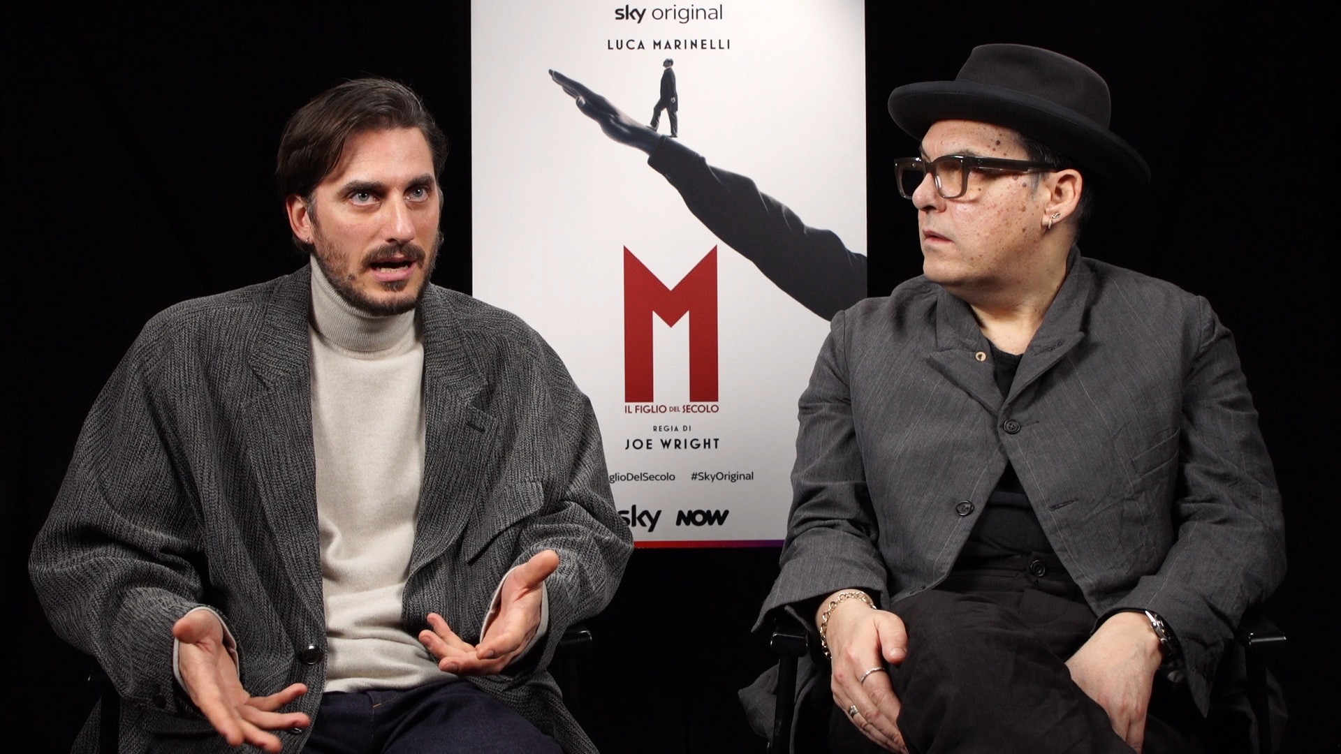 M – Il figlio del secolo, Luca Marinelli “Joe Wright ha capito l’importanza delle sfumature dialettali per il personaggio”