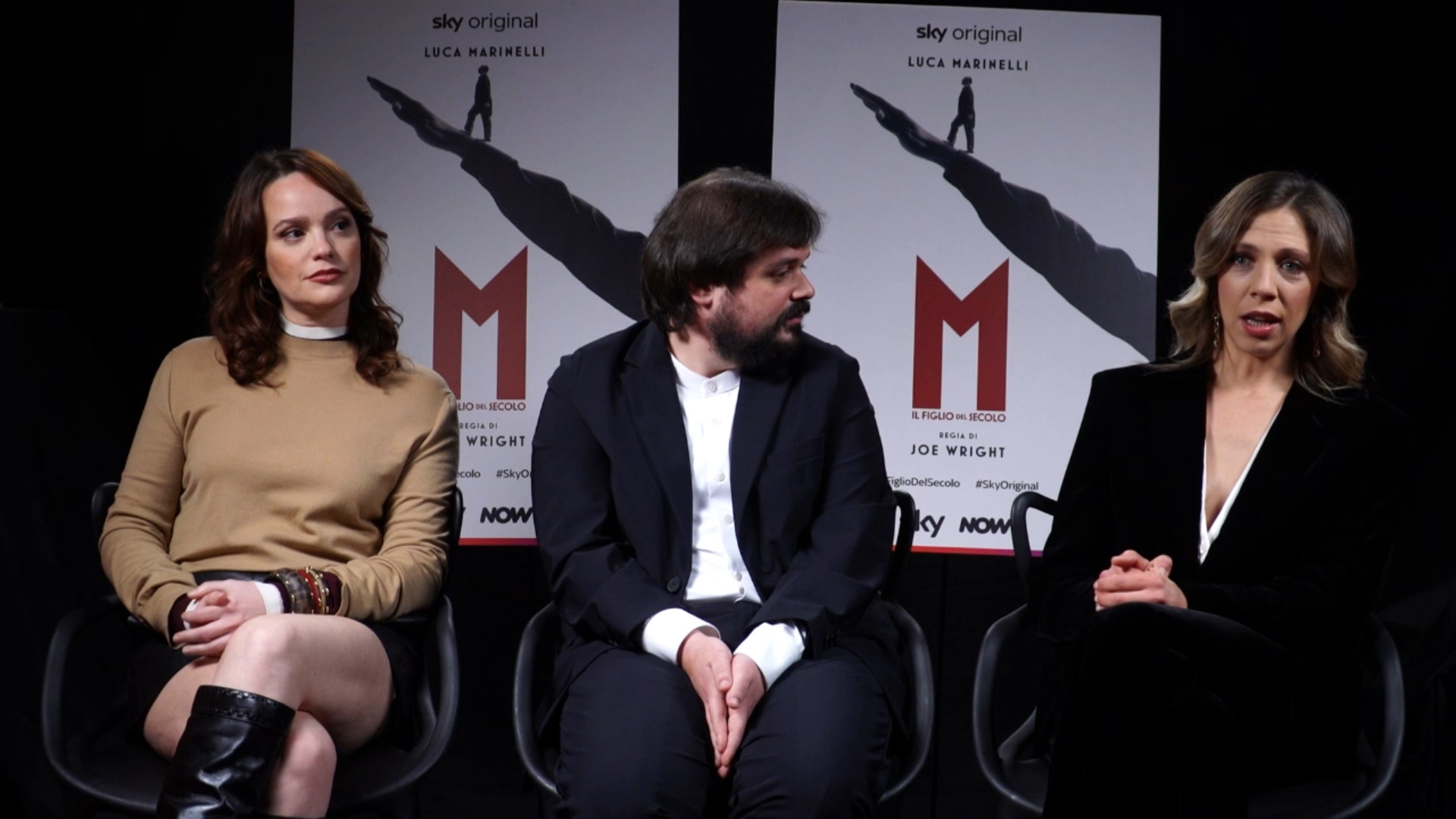 M Il figlio del secolo, intervista con gli interpreti di Rachele, Cesare Rossi e Margherita Sarfatti