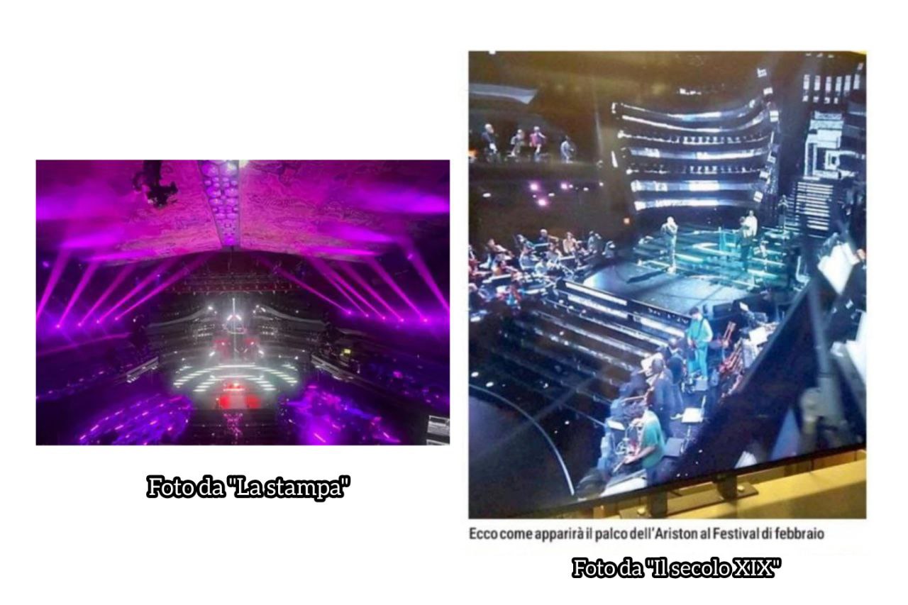 scenografia sanremo 2025