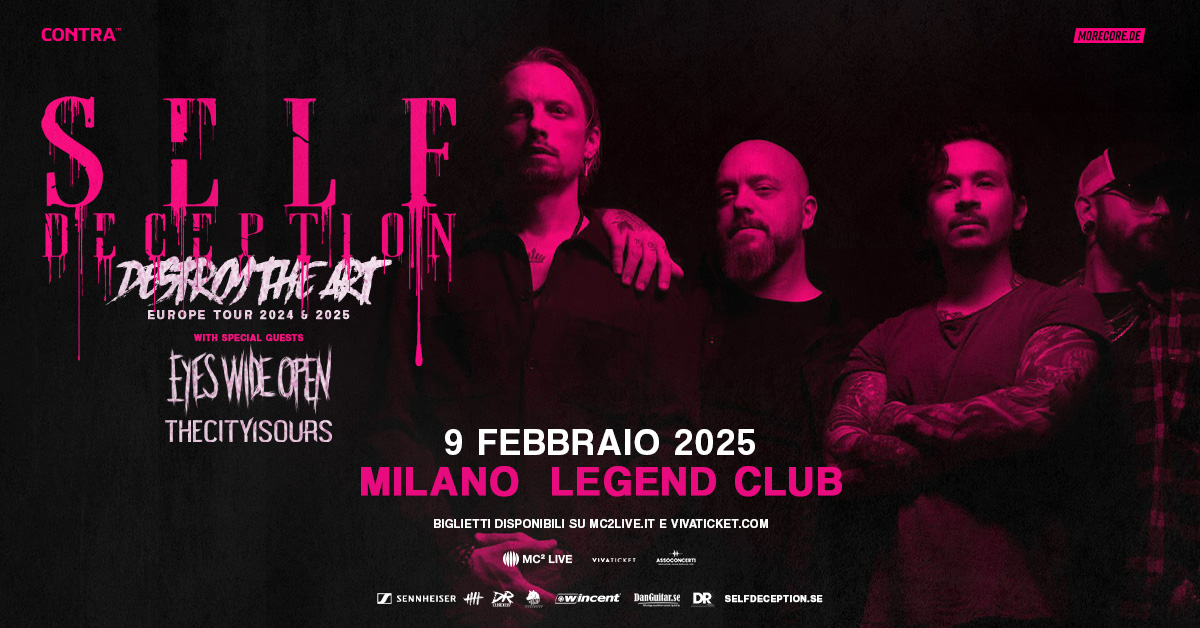 Self Deception a Milano: tutti i dettagli sul concerto del 9 Febbraio 2025