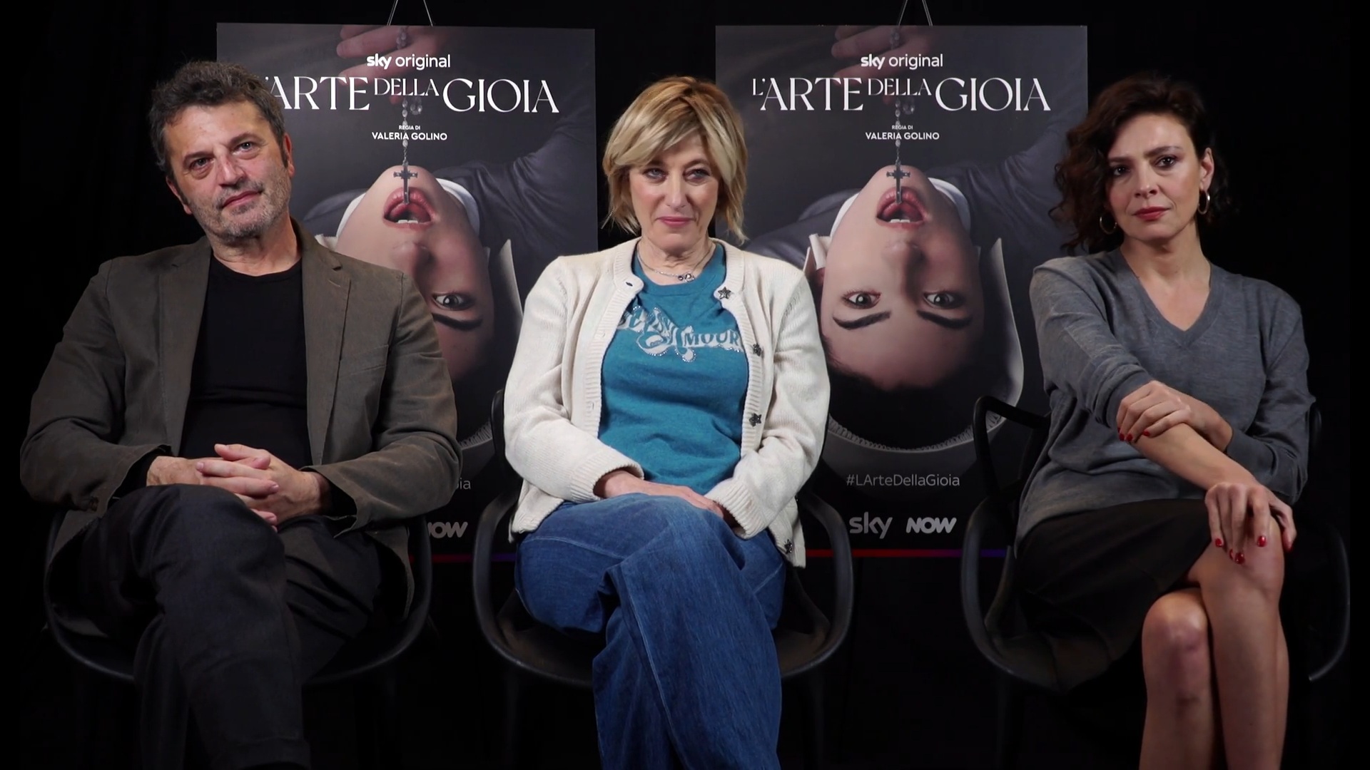 L’arte della gioia, l’intervista a Jasmine Trinca, Valeria Bruni Tedeschi, Guido Caprino