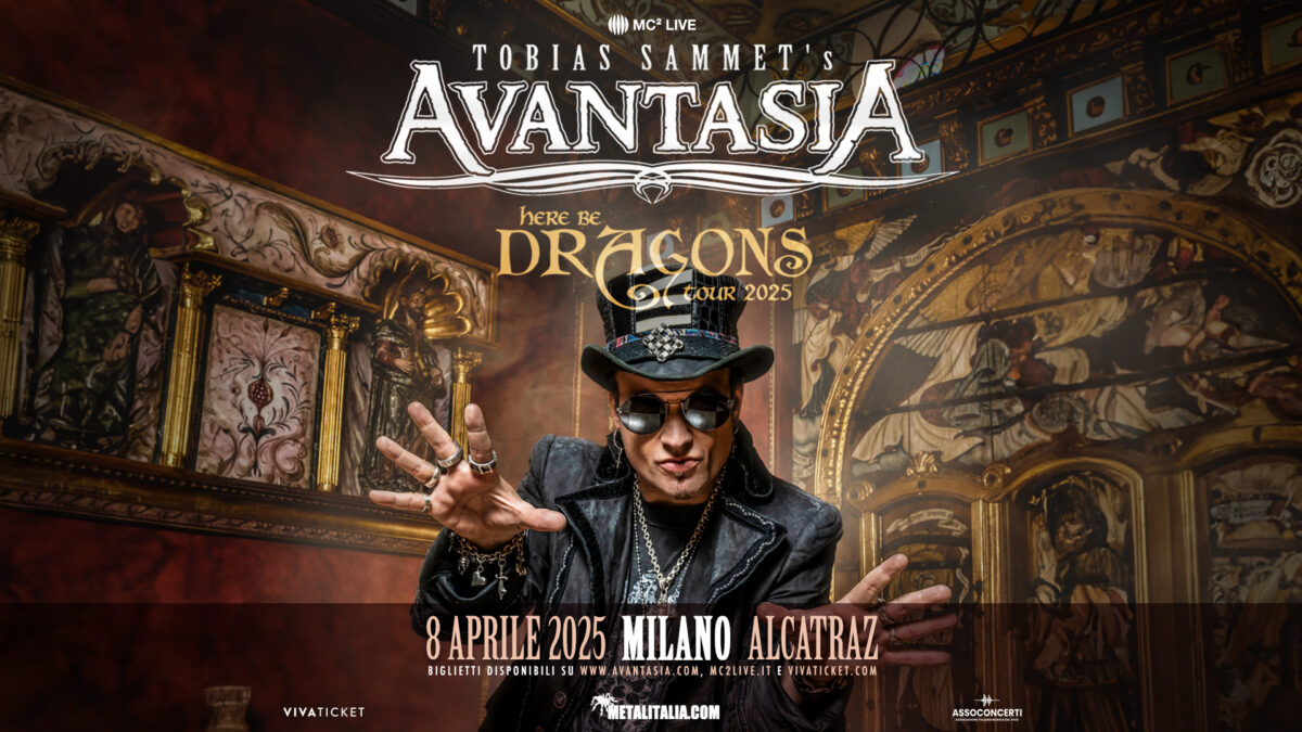 Avantasia a Milano: tutti i dettagli sul concerto dell’8 Aprile 2025