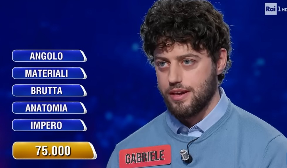 Gabriele Paolini: chi è il campione de L’Eredità