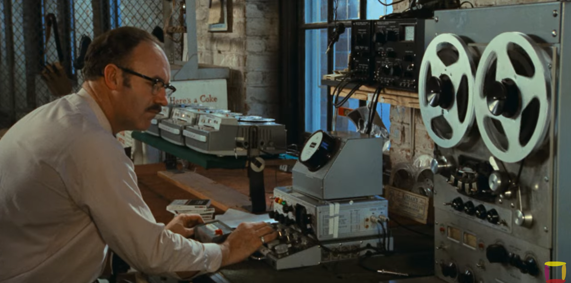 Recensione e tutto quello che c'è da sapere su "La conversazione", il film di Francis Ford Coppola con Gene Hackman, Robert Duvall, John Cazale e Harrison Ford - Al cinema con Lucky Red