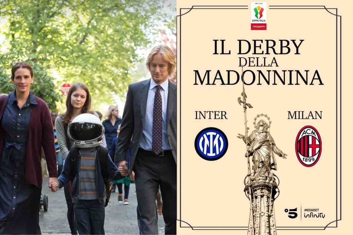 Partita di Coppa Italia Inter-Milan e Wonder, chi ha vinto: gli ascolti di mercoledì 23 aprile