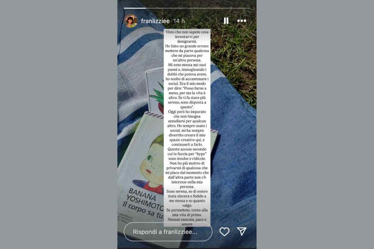 francesca perché è andata via da uomini e donne