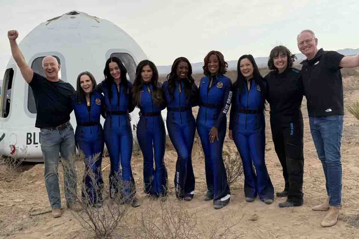 L'Equipazzio NS-31 di Blue Origin