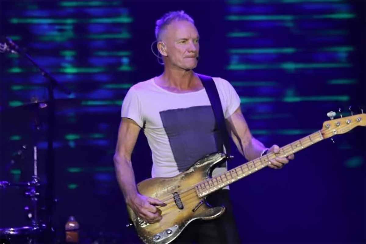 Sting e la moglie Trudy