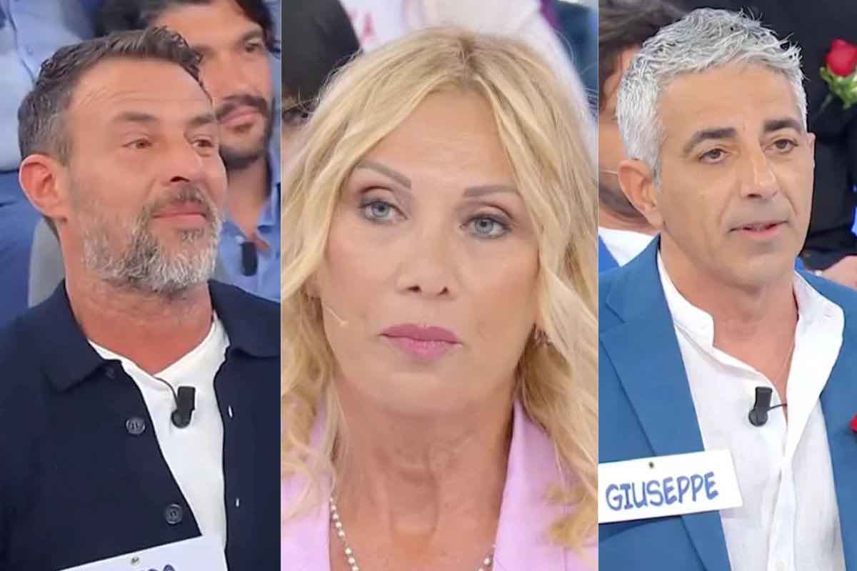 Uomini e Donne, Sabrina bacia Guido: la reazione di Giuseppe e l’ennesima delusione della dama