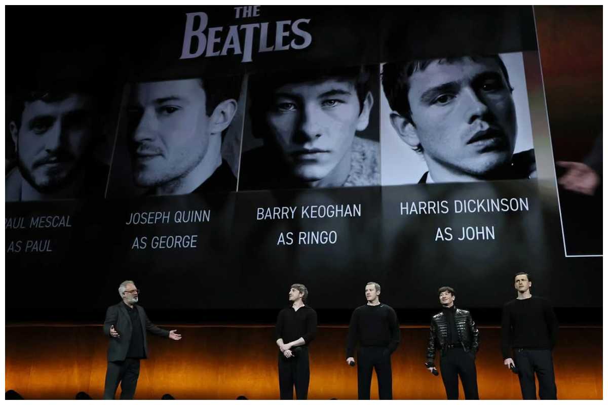 presentazione interpreti biopic Beatles