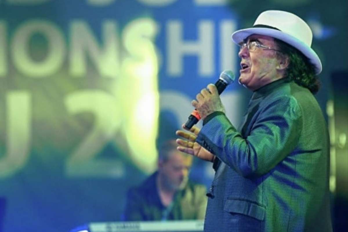 Albano tutto su di lui