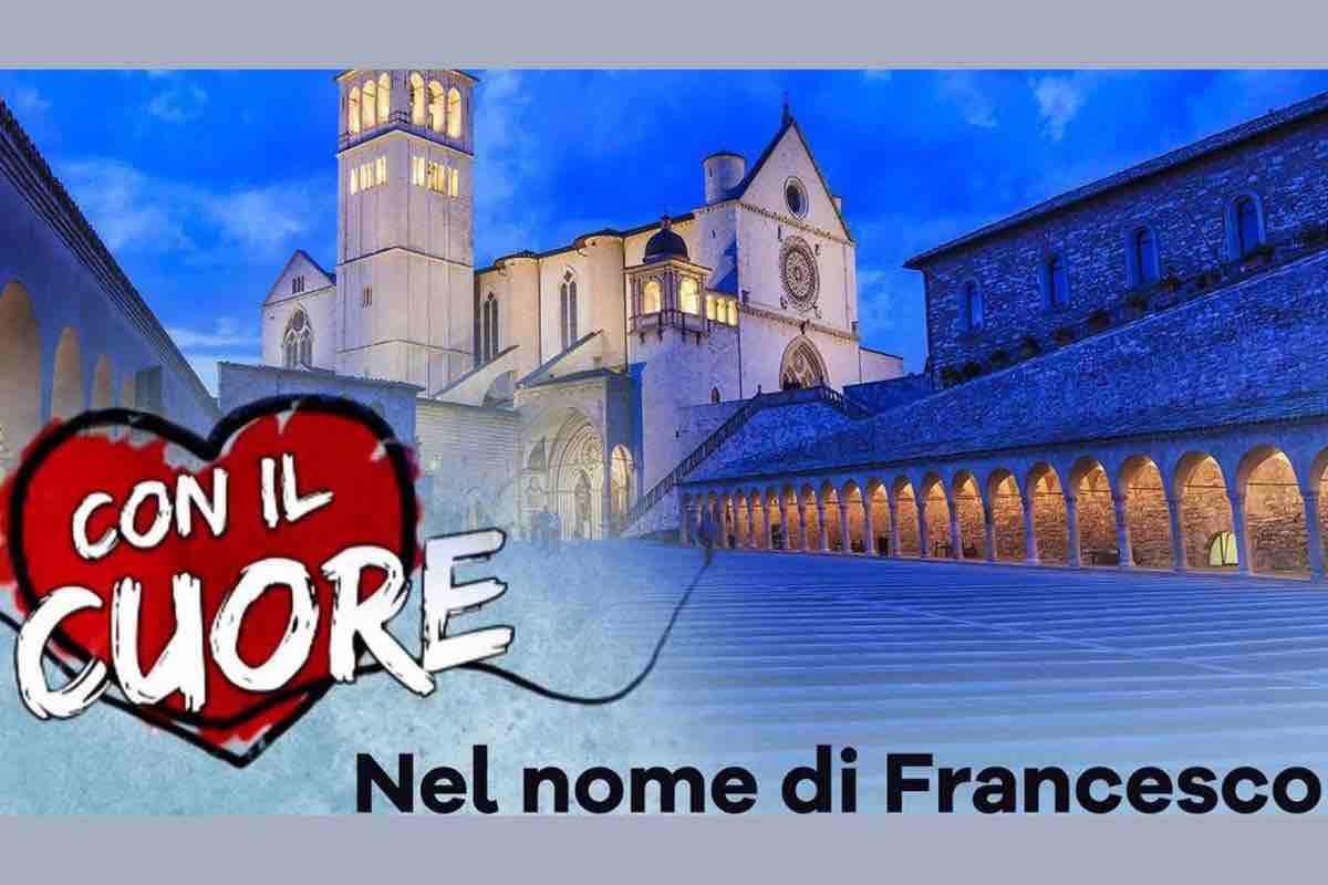 Con il cuore nel nome di Francesco in onda questa sera: tutti gli ospiti di Carlo Conti