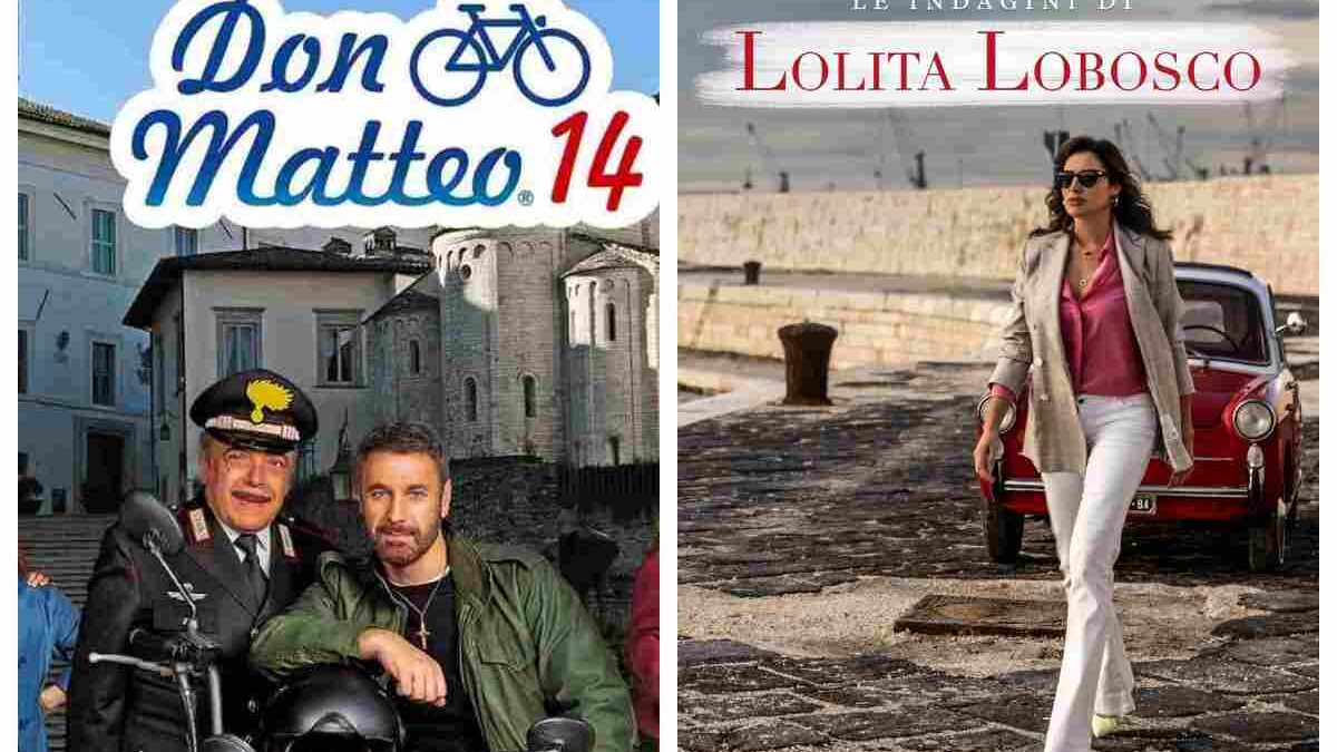 Rai, tutte le fiction in onda (in replica). Da Don Matteo a Lolita Lobosco