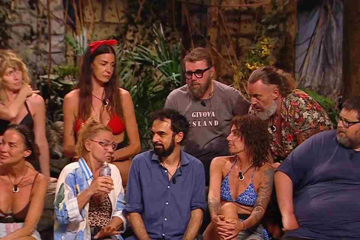 Lite accesa all'isola