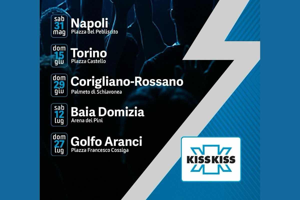kiss kiss tour tappe