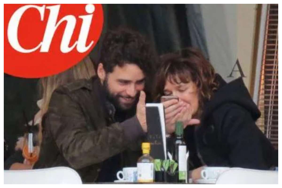 Golino con il fidanzato Palumbi