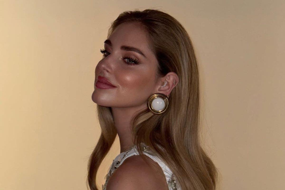 L’abito da sogno di Chiara Ferragni indossato al matrimonio degli amici