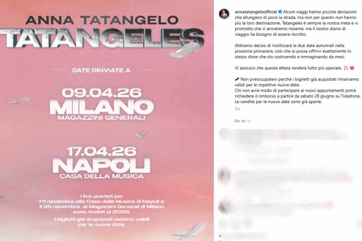 anna tatangelo concerto