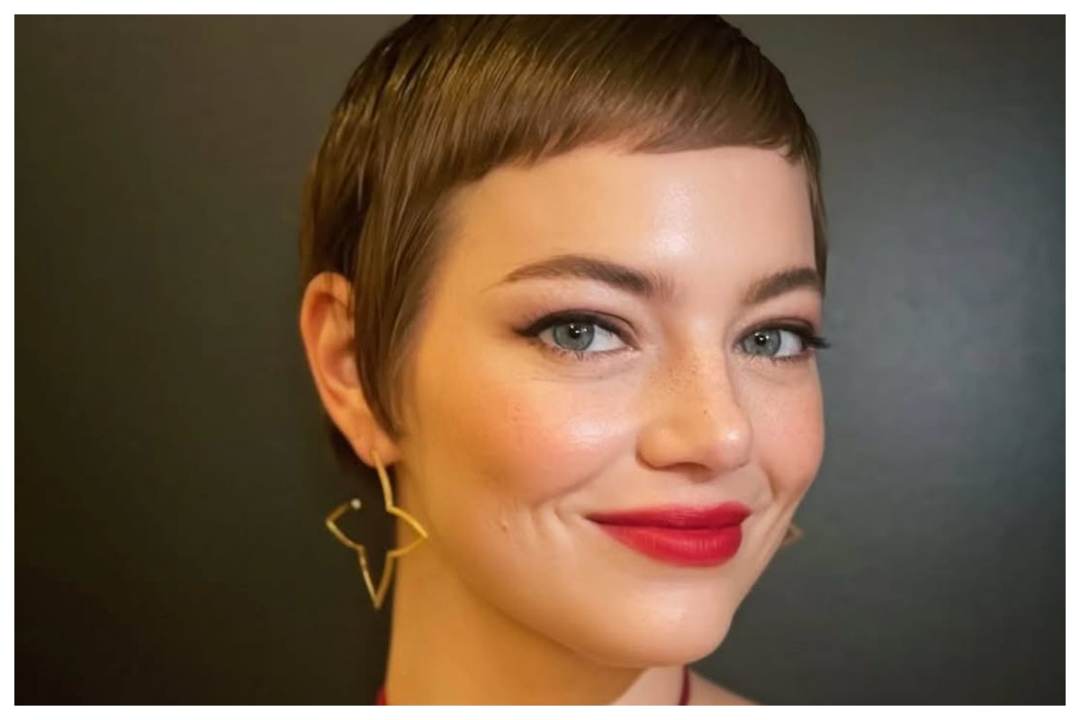 emma stone cambio look