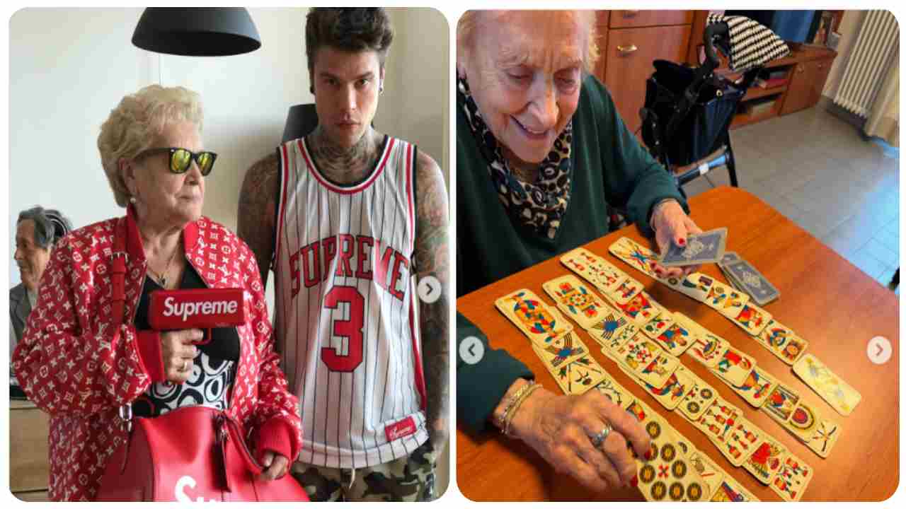 Fedez e l'addio alla nonna