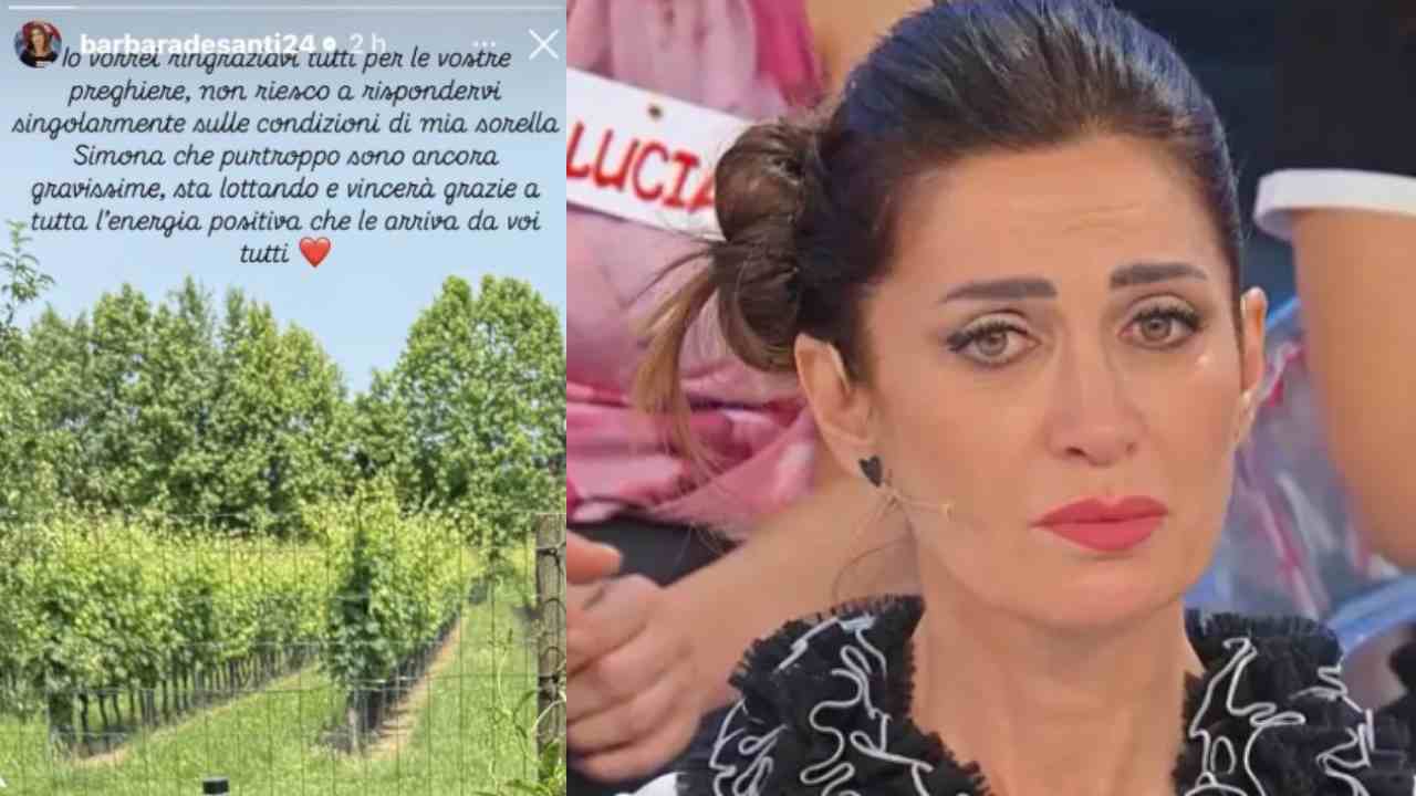Barbara De Santi e il suo sfogo sui Social