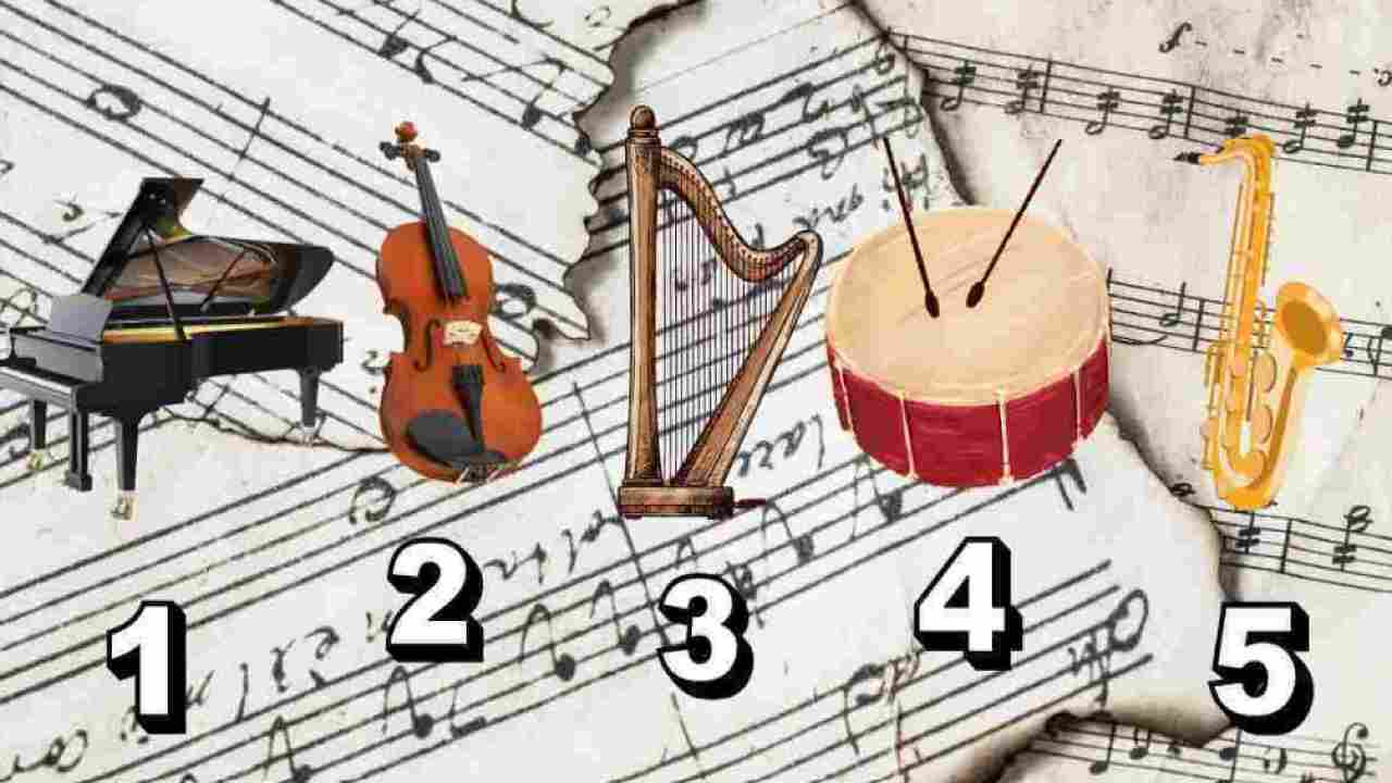 Scegli uno strumento musicale e scopri il lato più profondo della tua personalità