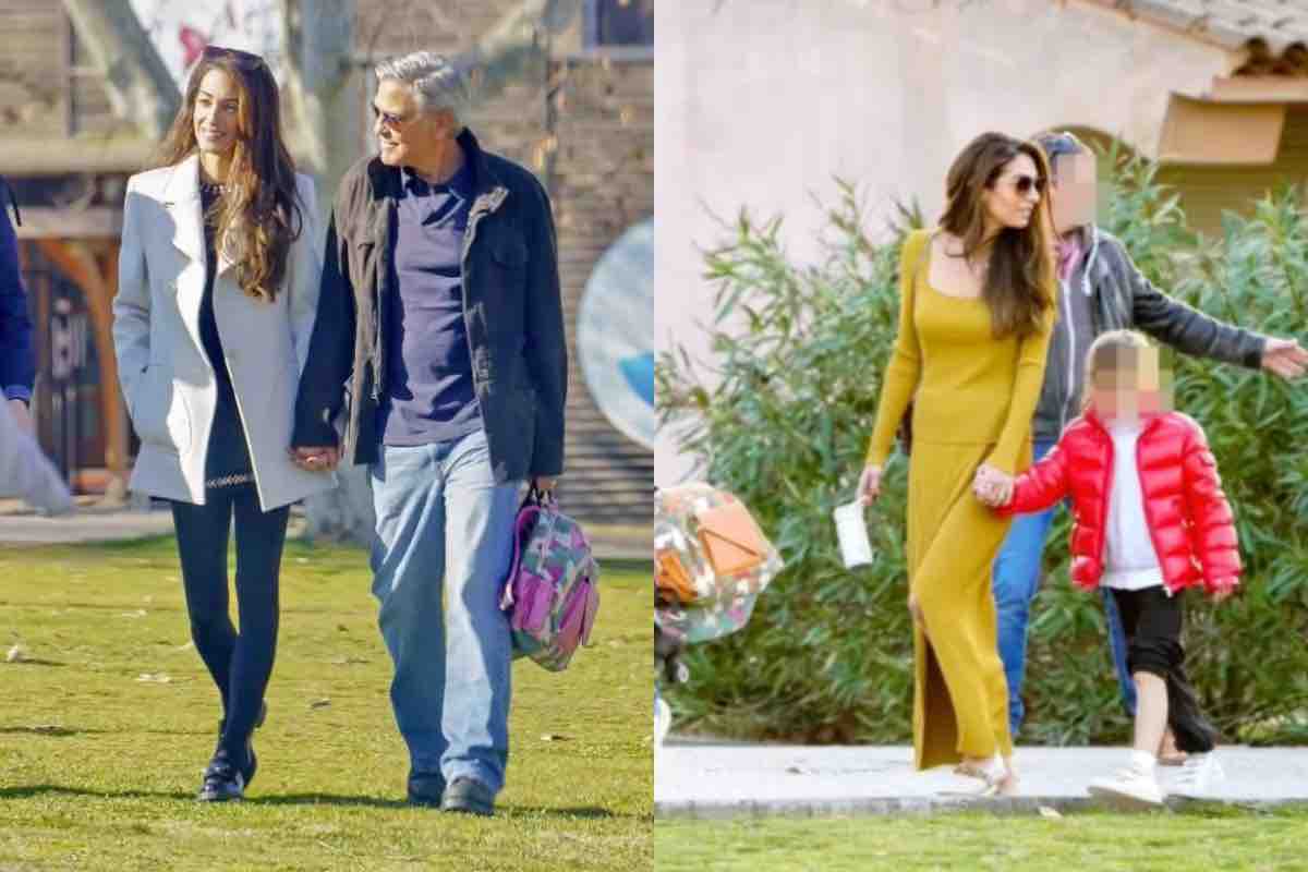 george clooney amal dove vivono