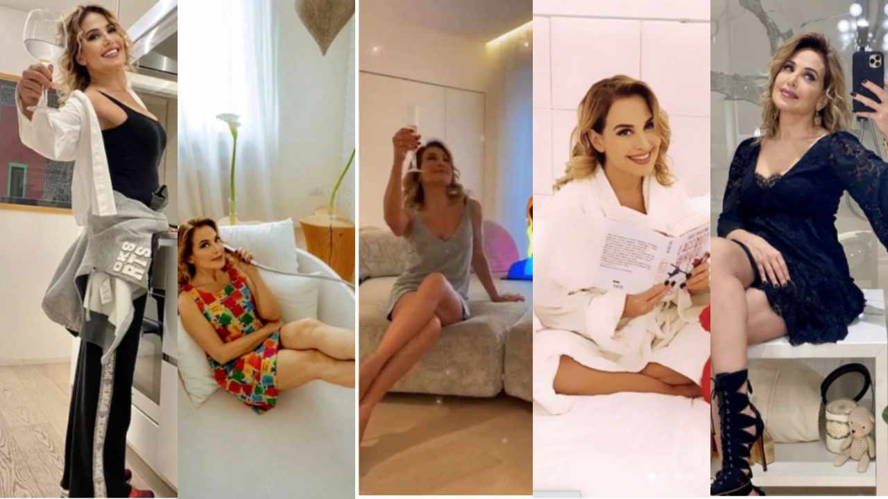 Barbara D'Urso e la sua luminosa dimora