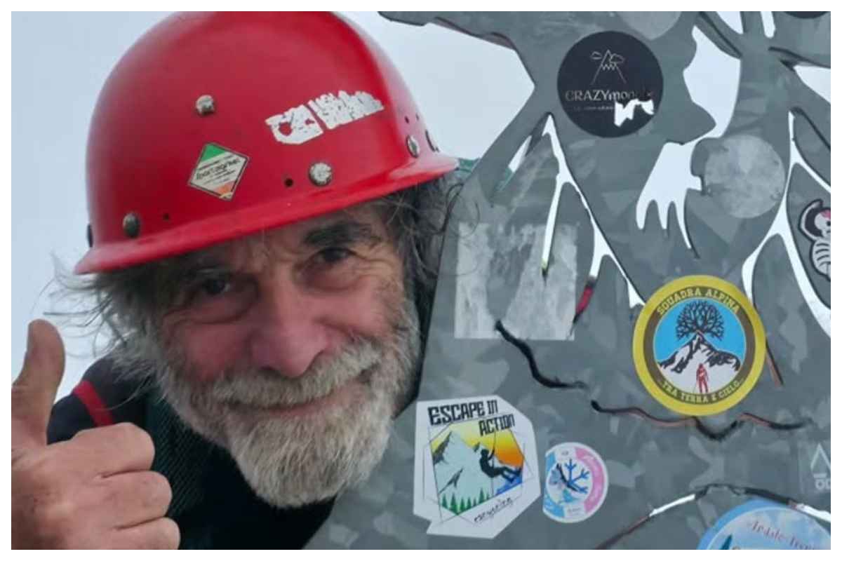 Mauro Corona, le foto inaspettate dell’alpinista e opinionista
