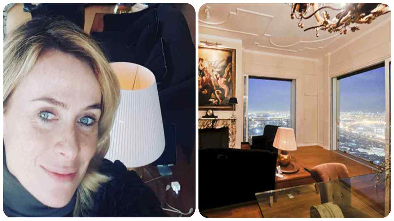 Serena Autieri la sua dimora tra antico e moderno