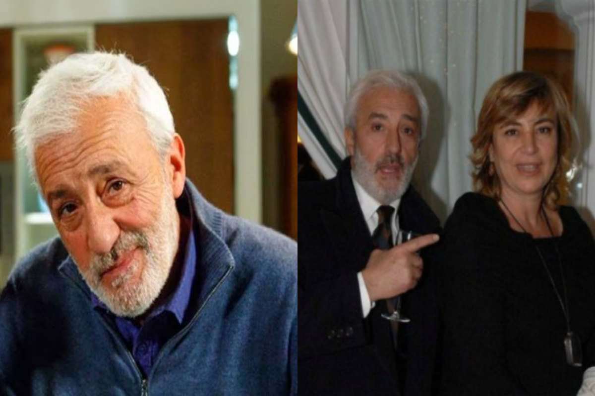 Patrizio Rispo e la sua bellissima compagna