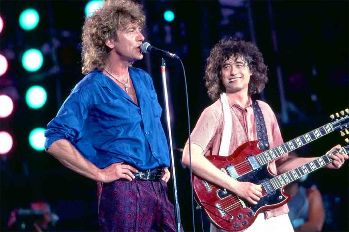 Live Aid Wembley, Led Zeppelin