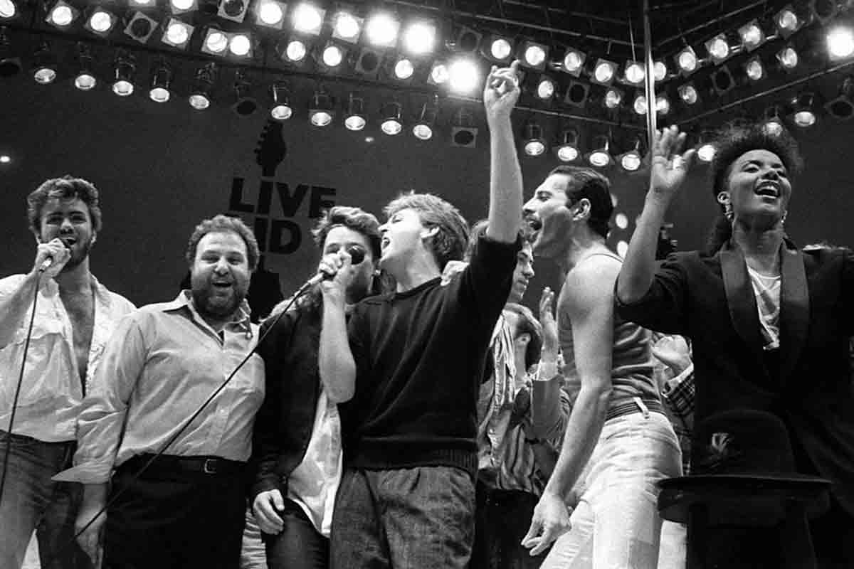 Live Aid Wembley, Wembley