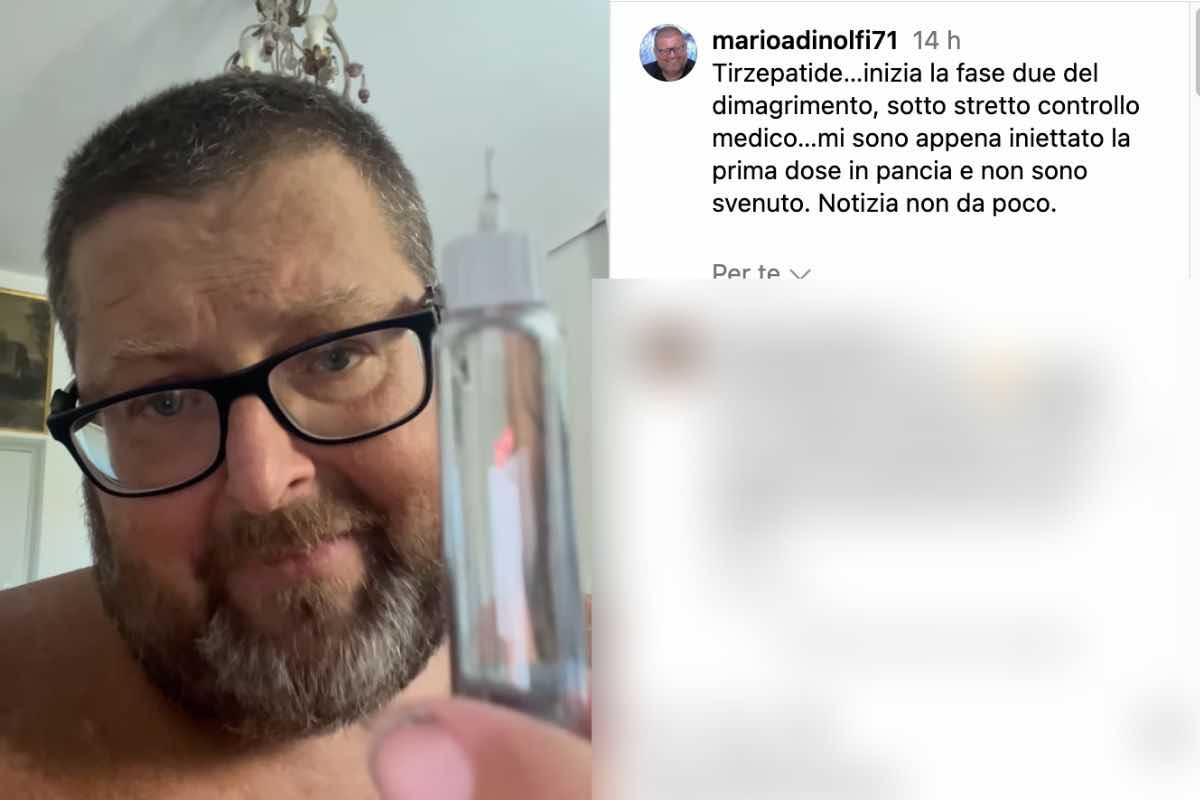 mario adinolfi continua il dimagrimento