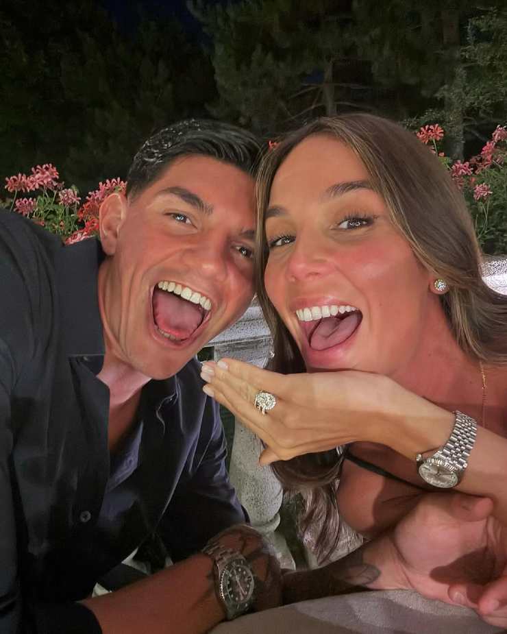 Una bellissima coppia Paola di Benedetto e Raoul Bellanova
