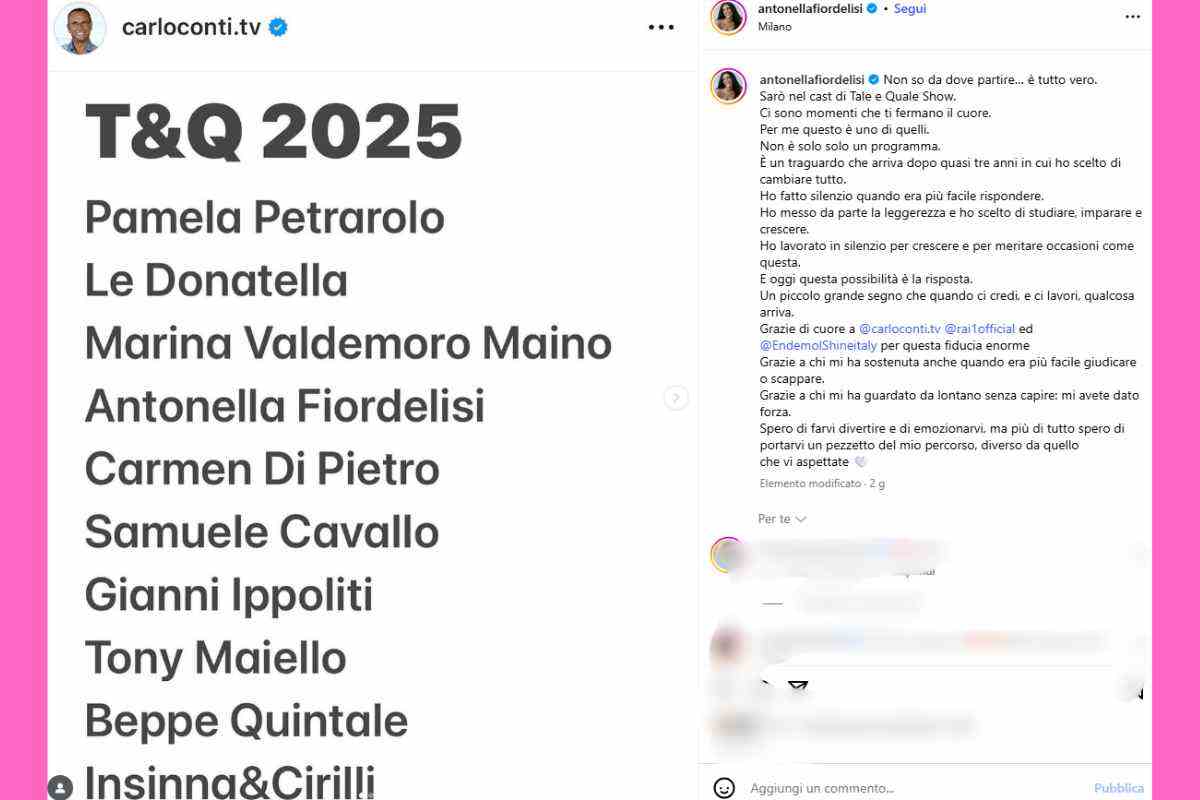 concorrente tale e quale show
