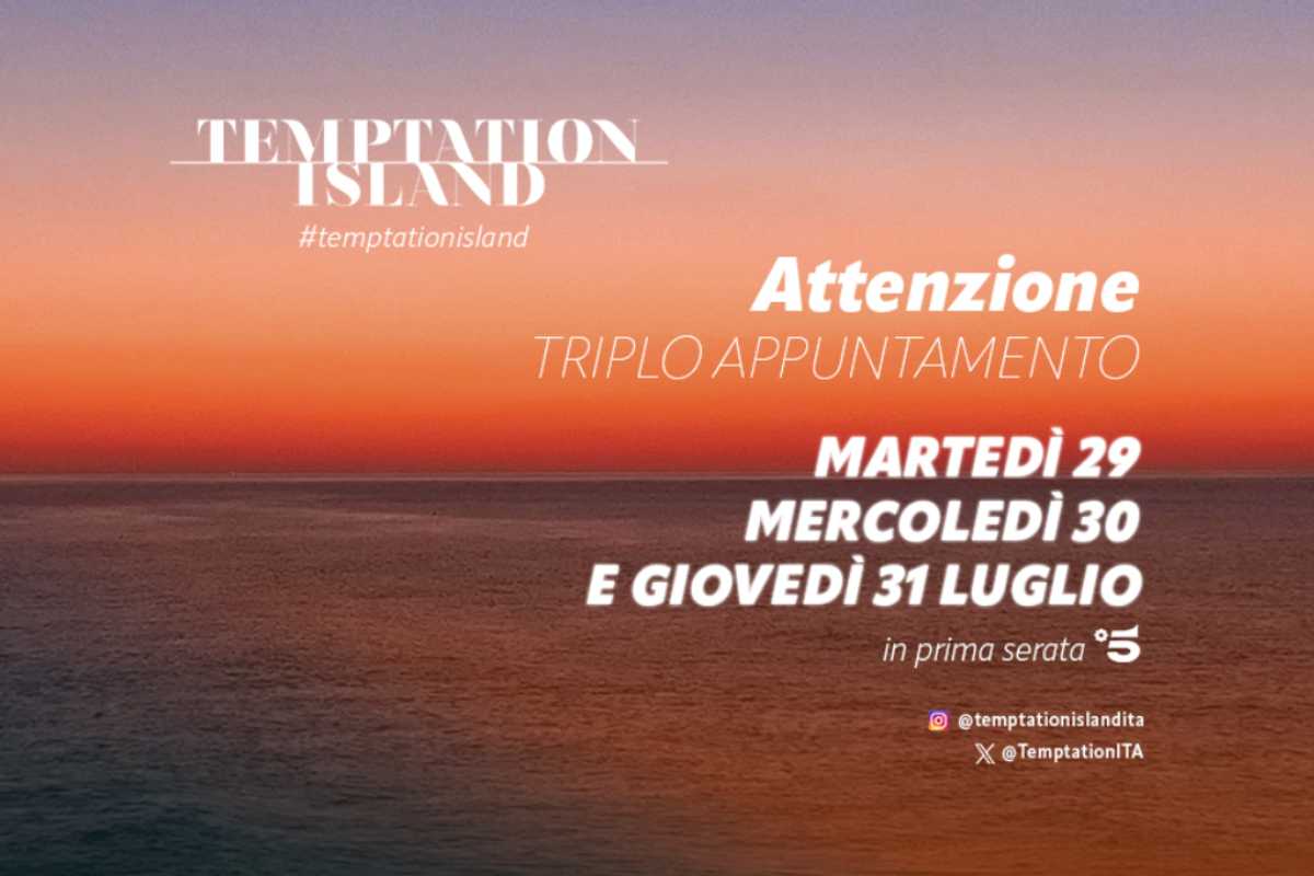 Triplo appuntamento Temptation Island