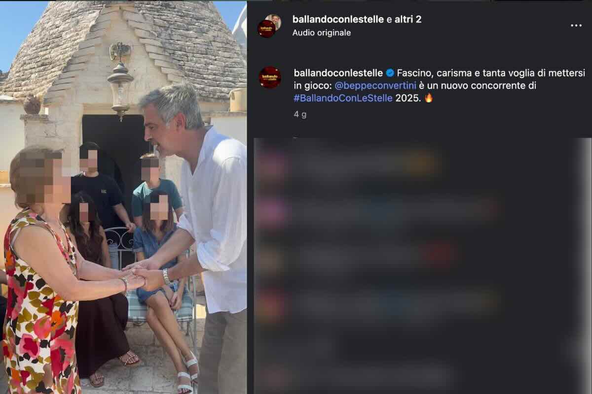 beppe convertini a ballando con le stelle
