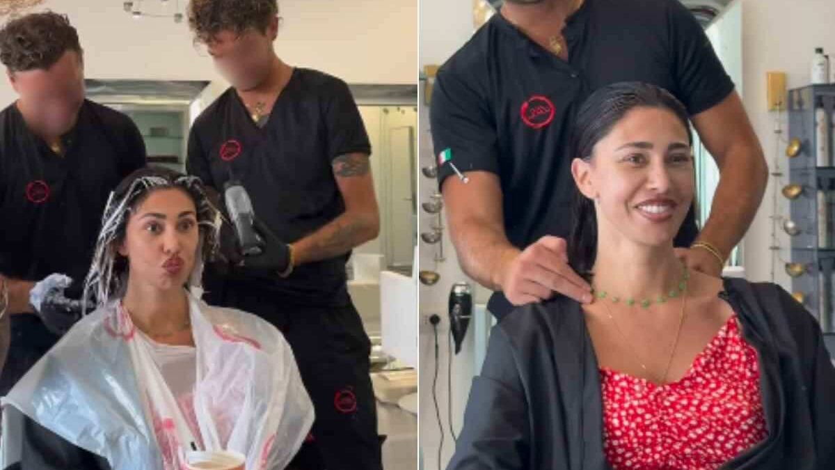 Belen cambia look e sembra una 20enne: il prima e il dopo