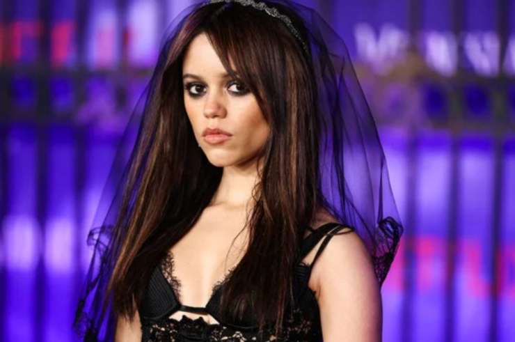 Jenna Ortega alla premiere di Wednesday 