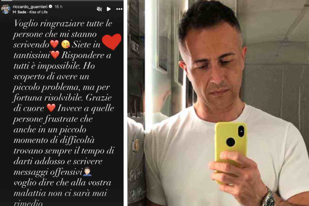 riccardo guarnieri come sta