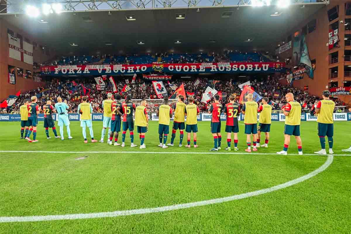Serie A seconda giornata, Genoa