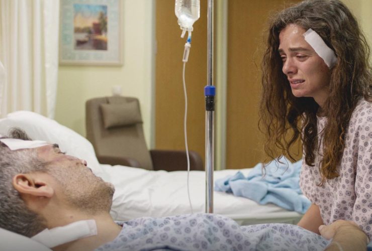 Bahr disperata nel finale de La forza di una donna