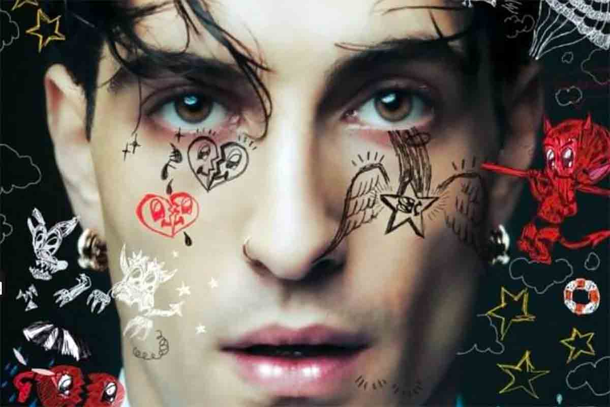 La copertina di Funny Little Fears di Damiano David