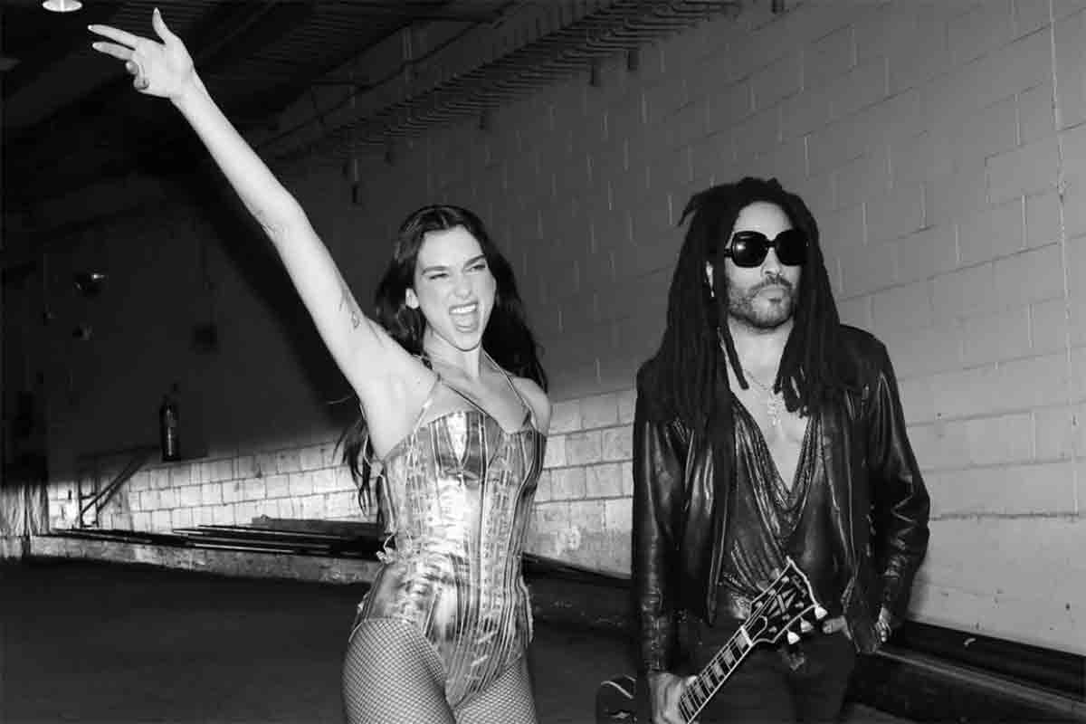 Dua Lipa chiude il poker al Madison Square Garden con Lenny Kravitz