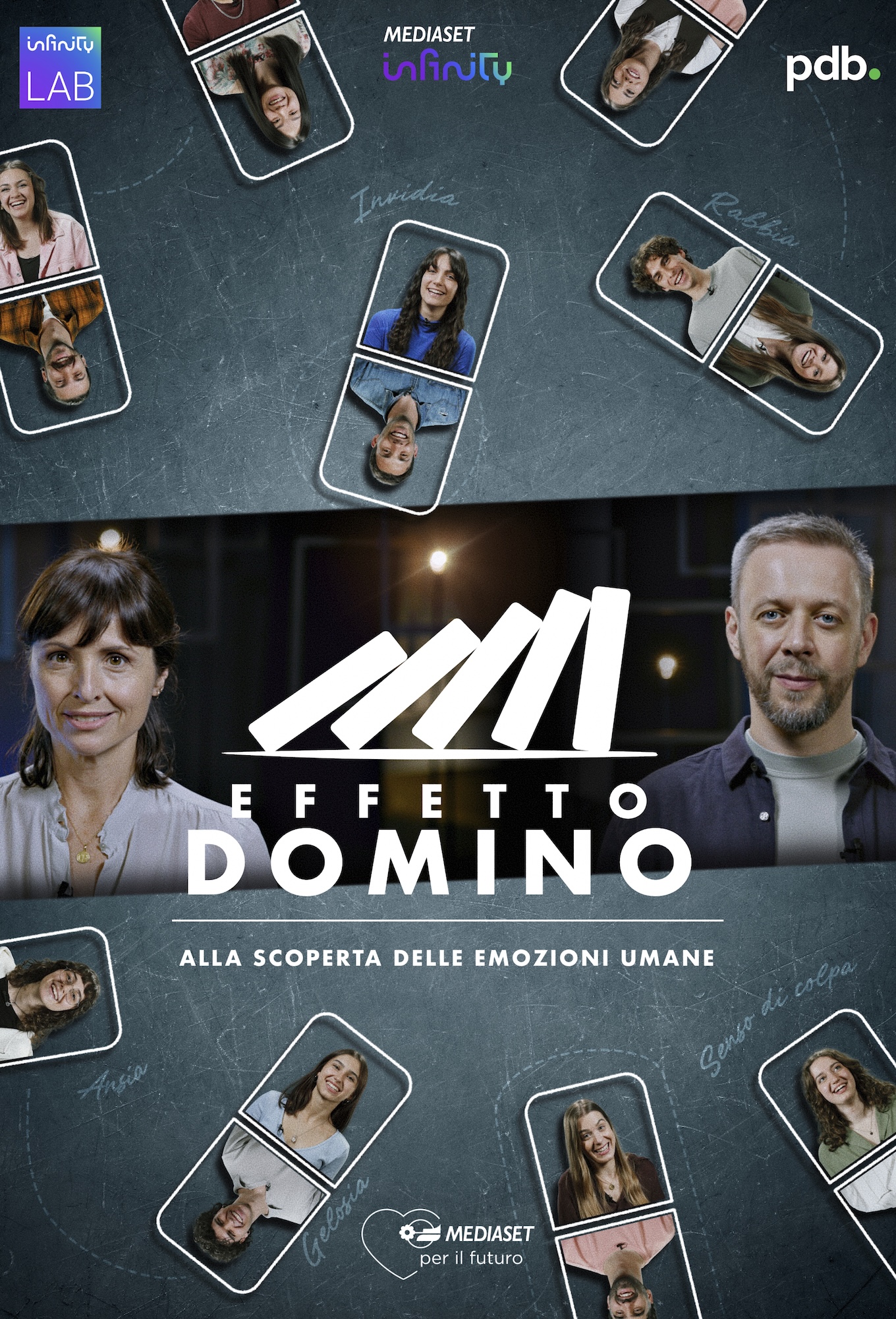 Effetto Domino, il nuovo docu-reality di Infinity Lab e Mediaset