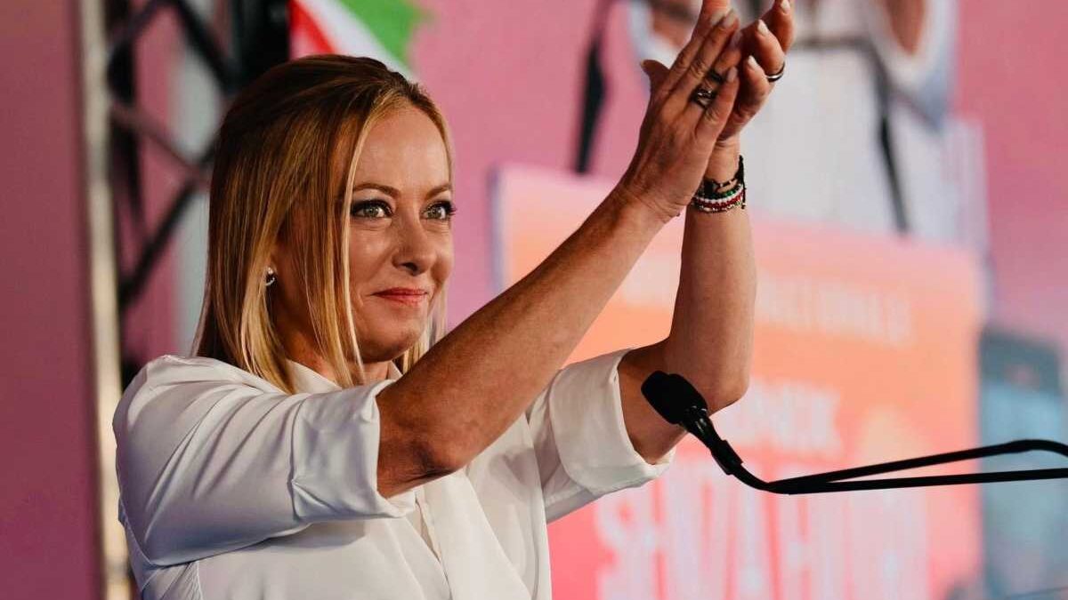Domenica In e il collegamento con la Premier Giorgia Meloni: cosa è successo