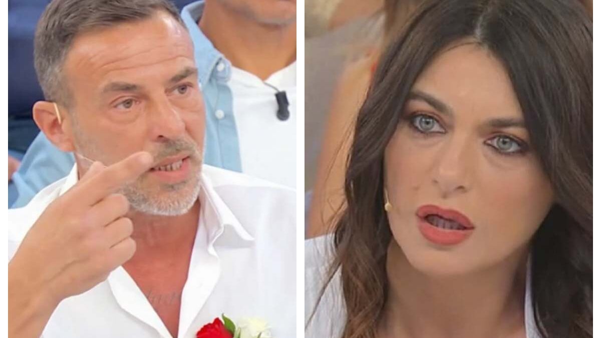 Uomini e Donne, volano stracci tra Gloria e Guido. Il confronto in studio (e perché lei l’ha lasciato)